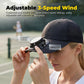 🧢❄️Légzős kültéri baseball sapka 3 sebességes ventilátorral, napelemes rendszerrel