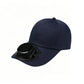 🧢❄️Légzős kültéri baseball sapka 3 sebességes ventilátorral, napelemes rendszerrel