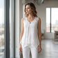🎀 Női réteges csipke tank top
