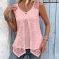 🎀 Női réteges csipke tank top
