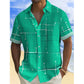 👔【S-5XL】Férfi rugalmas gombos ing – laza fazonú