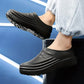 Férfi puha, vízálló, olajálló slip-on munkacipő