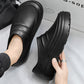 Férfi puha, vízálló, olajálló slip-on munkacipő