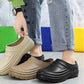 Férfi puha, vízálló, olajálló slip-on munkacipő