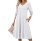 👗Legjobb választás - V-nyakú midi ruha