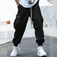 Férfi Casual Laza Vintage Fülzsebes Jogger Nadrág