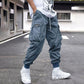 Férfi Casual Laza Vintage Fülzsebes Jogger Nadrág