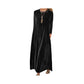 Női elegáns bársony maxiruha