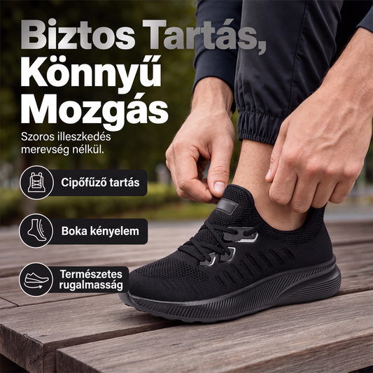 Férfi könnyű, légáteresztő futócipők