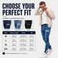 Férfi slim fit, gumis derekú farmer joggerek