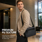 💼✨ Férfi Prémium PU Bőr Válltáska