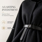 ✨ Időtlen elegancia | Női állógalléros köpenykabát