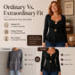 ✨ Női V-nyakú peplum felső virágdíszekkel