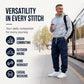 👖 Férfi bő szabású, húzózsinóros cargo jogger nadrág