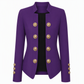 Női állógalléros slim fit blézer