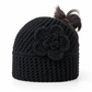 Women Winter Warm Knitted Ear Warmer Headband Wide Floral Hair Accessory